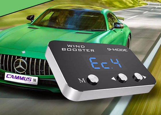 Windbooster 9 Mode Elektroniczny kontroler przyspieszenia przepustnicy Szampan Szary