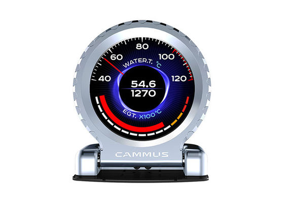 Wielofunkcyjny wyświetlacz cyfrowy OBD2 Wskaźnik automatyczny ze stopu aluminium Miernik obrotów na minutę