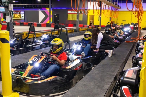 EVKART Childs Electric Racing Go Kart 32 km/h z kontrolą aplikacji