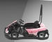 Quick Charge Electric Go Kart Pro z 4 miejscami z napędem na koła Dorosła szybka prędkość